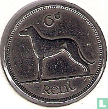 Irland 6 Pence 1950 - Bild 2