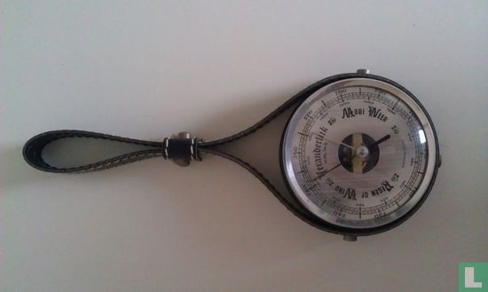 Barometer in leren riem - Image 1