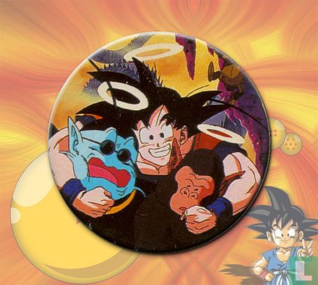 King Kai, Goku en Bubbles  - Afbeelding 1