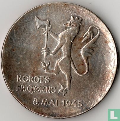 Norvège 200 kroner 1980 "35th anniversary Norway´s liberation" - Image 2
