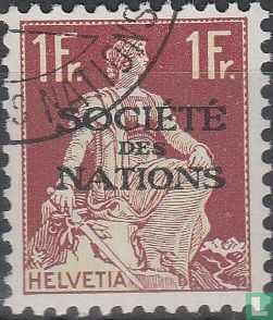 Service stamp of the League of Nations