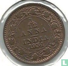 Brits-Indië 1/12 anna 1934 - Afbeelding 1