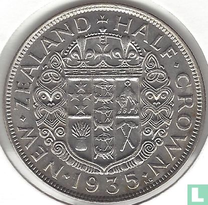 Neuseeland ½ Crown 1935 - Bild 1