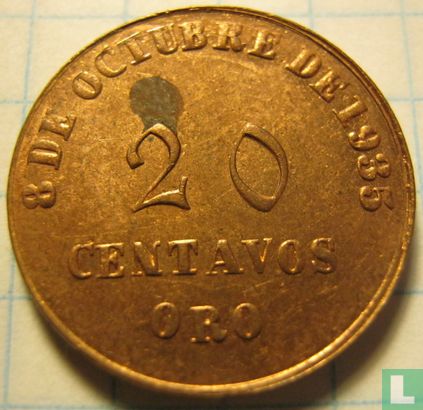 Peru 20 centavos 1935 - Afbeelding 1