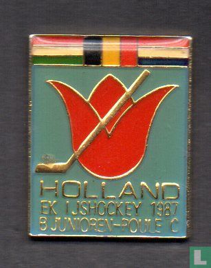 IJshockey Nederland : 1987 EK B junioren poule C Zoetermeer