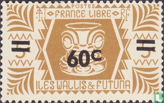 Liberated France, with surcharge