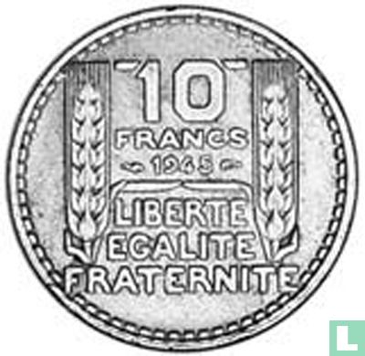 France 10 francs 1946 (sans B, feuilles de laurier longues) - Image 1