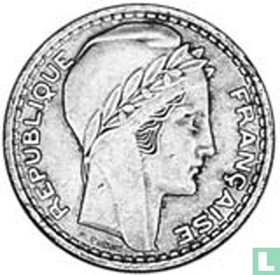France 10 francs 1946 (zonder B, long laurel leaves) - Image 2
