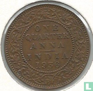 Brits-Indië ¼ anna 1936 (Bombay) - Afbeelding 1