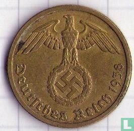Duitse Rijk 10 reichspfennig 1938 (B) - Afbeelding 1