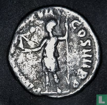 Romeinse Rijk, AR Denarius, 177-192 AD, Commodus, Rome, 184 AD - Afbeelding 2