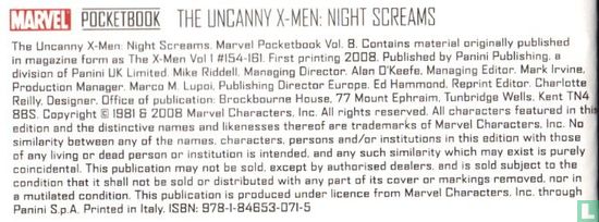 Uncanny X-Men: Night Screams - Image 3