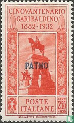 Garibaldi, overprint Patmo