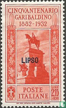 Giuseppe Garibaldi, Aufdruck Lipso