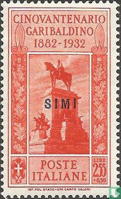 Garibaldi, overprint Simi