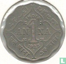 Brits-Indië 1 anna 1923 - Afbeelding 1