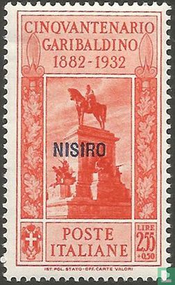Garibaldi, overprint Nisiro