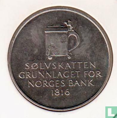Noorwegen 5 kroner 1991 "175th anniversary of the National Bank" - Afbeelding 2