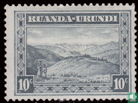 Ruanda Hillsides - Afbeelding 2