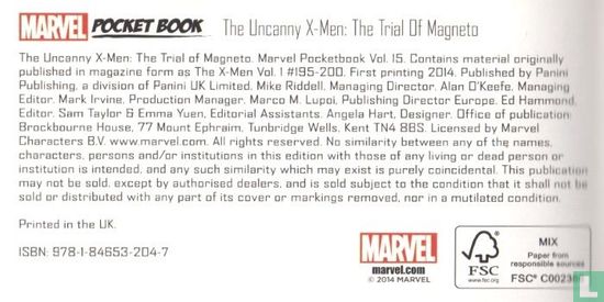 Uncanny X-Men: The Trial Of Magneto - Image 3
