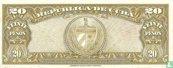 Cuba 20 Pesos  - Image 2