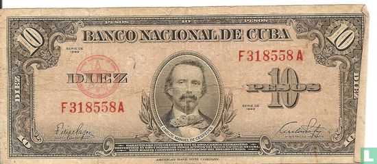 Cuba 10 pesos - Afbeelding 1