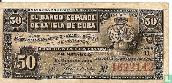 Cuba 50 centavos - Image 1