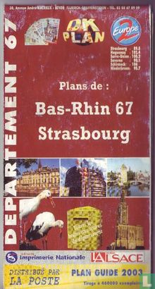 Plan guide 2003 - Bas-Rhin 67 Strasbourg - Image 1
