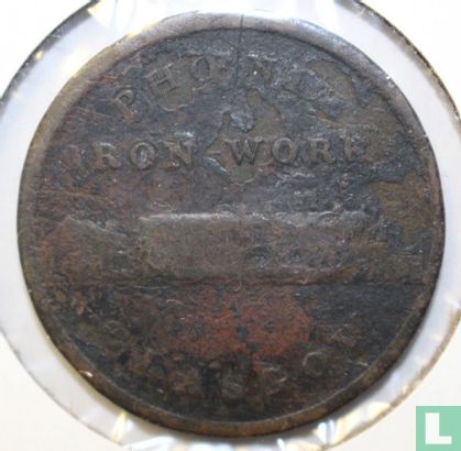 UK  (Glasgow, Scotland) Territory Phoniex Iron Works  1818 - Afbeelding 2