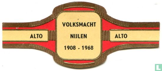 Volksmacht Nijlen 1908-1968 - Alto - Alto - Image 1