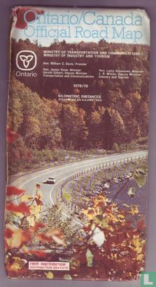 Ontario / Canada - Official Road Map - 1978 / 1979 - Image 1