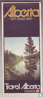 Alberta 1977 Road Map - Image 1