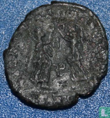Constans 346-348 AD, AE4 Arles - Afbeelding 2