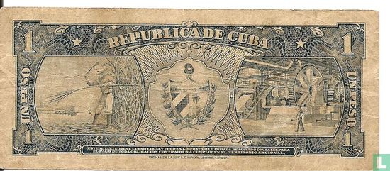 Kuba 1 peso  - Bild 2