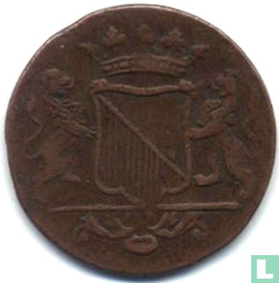 VOC 1 duit 1753 (Utrecht) - Afbeelding 2