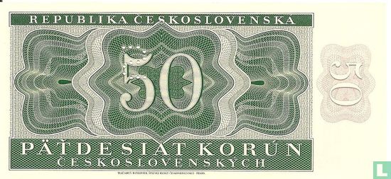 Czechoslovakia 50 Korun  - Image 2