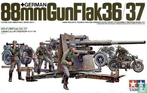 Flak36   88mm  kanon - Afbeelding 1