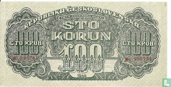 Tschechoslowakei 100 Korun  - Bild 1