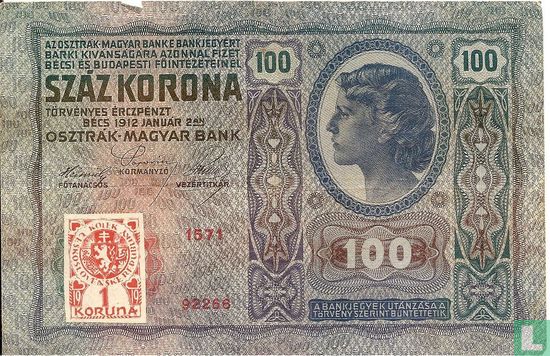 Czechoslovakia 100 korun   - Image 1