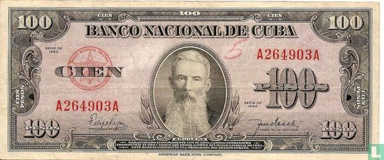 Cuba 100 pesos - Image 1