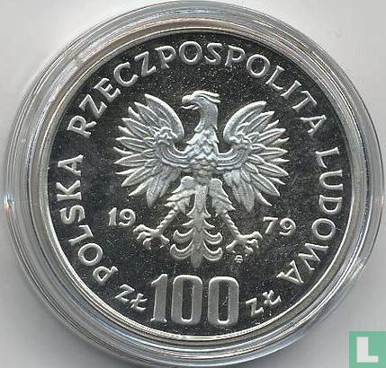 Pologne 100 zlotych 1979 (BE) "Ludwig Zamenhof" - Image 1