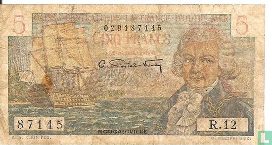 French West Africa 5 Francs  - Image 1