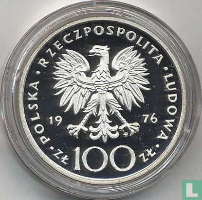Polen 100 zlotych 1976 (BE) "Kazimierz Pulaski" - Image 1