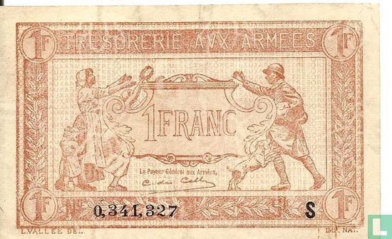 Frankrijk 1 francs  - Afbeelding 1