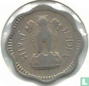 India 10 naye paise 1960 - Afbeelding 2