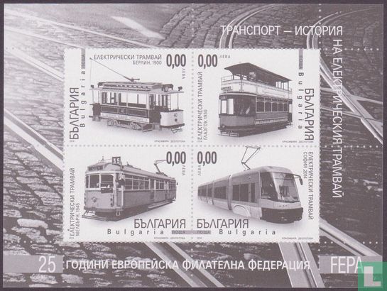 Historie elektrische tram   