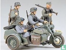 German Motorcycle BMW R75 with Side Car - Image 3