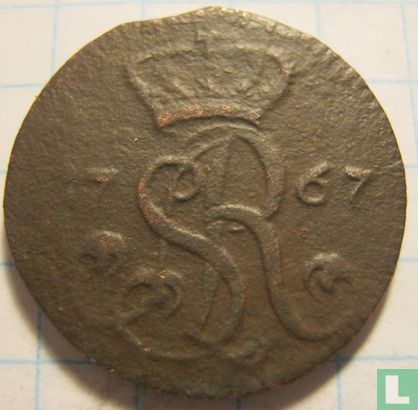 Pologne 1 grosz 1767 (g) - Image 1