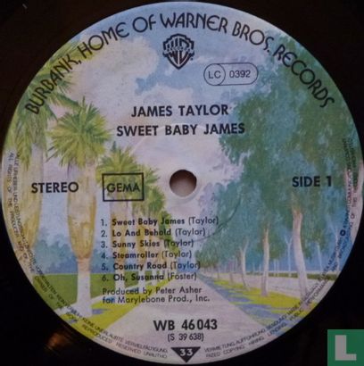 Sweet Baby James - Afbeelding 3