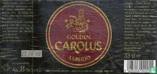Gouden Carolus Ambrio - Afbeelding 1